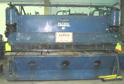 1/2" x 12' PACIFIC ... PLATE SHEAR